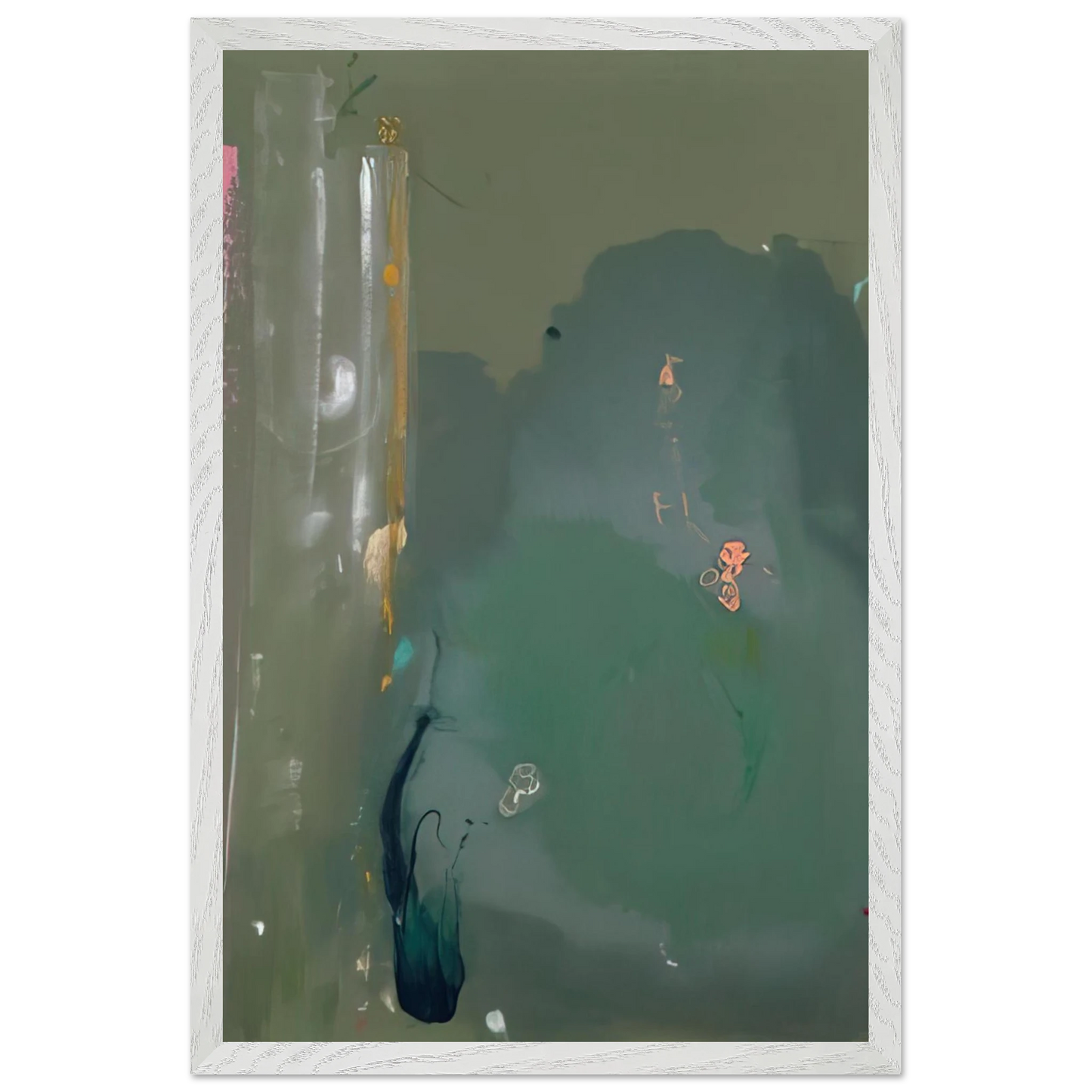 Helen Frankenthaler - CÃ´te d Argent - 1980 Wall art - 30x30 cm / 12x12 inches - Fine Art Poster - -