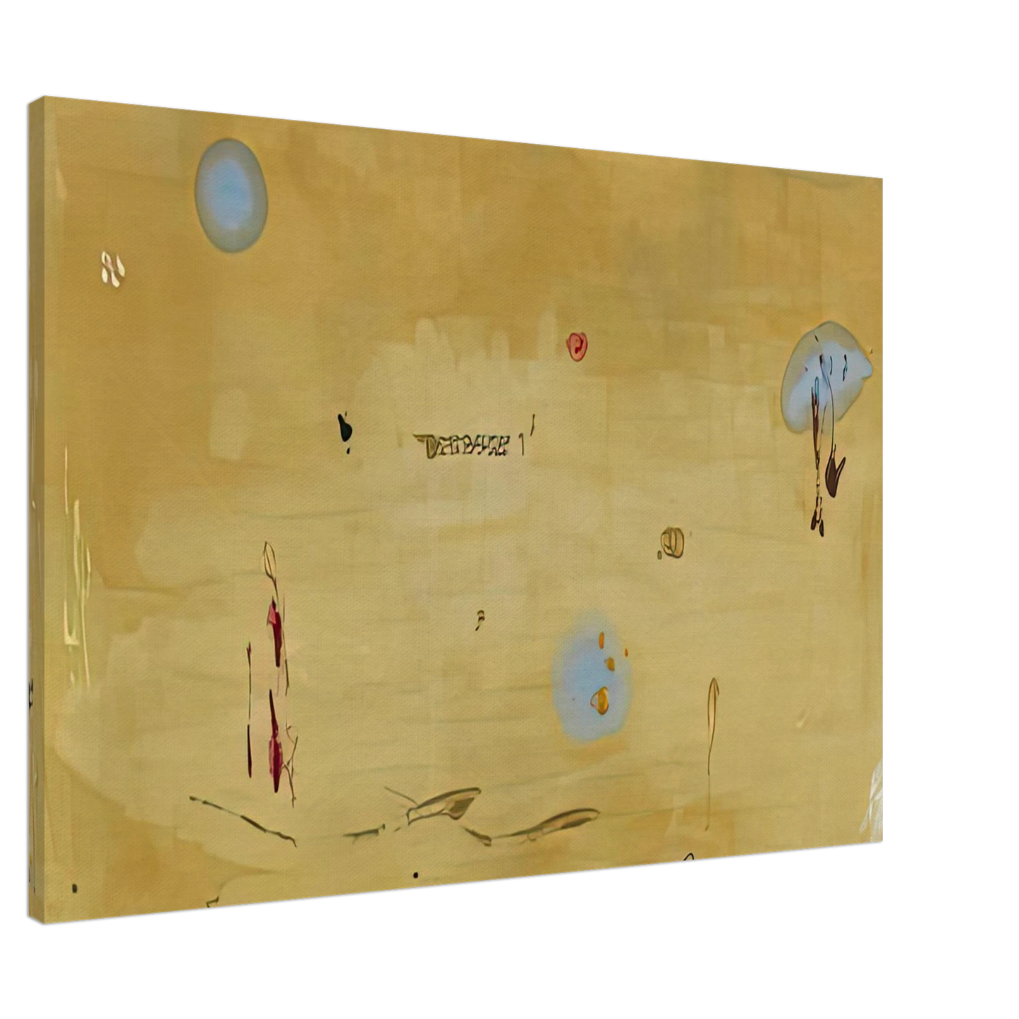 Helen Frankenthaler - Brother Angel, 1983- Wall Art - 28x40 inches / 70x70 cm - Canvas (Imperial) - -