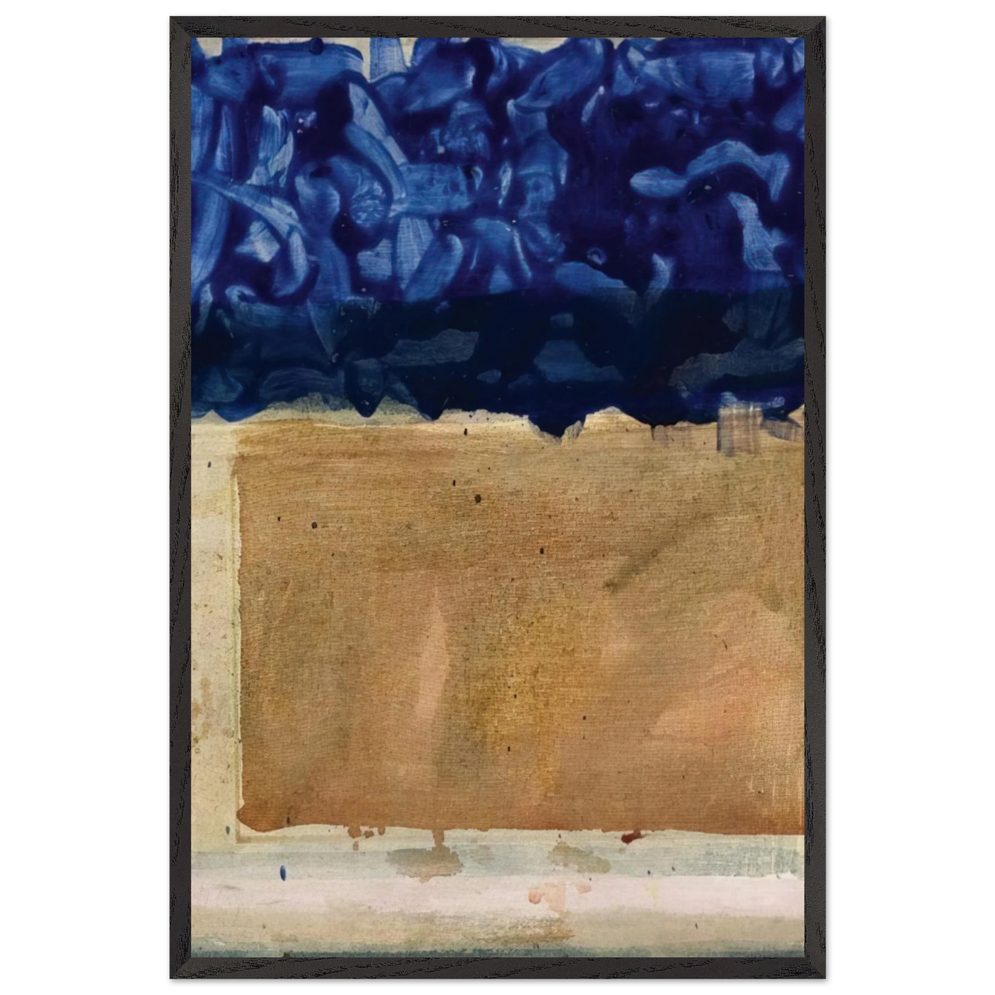 Helen Frankenthaler - Shoreline - 1952 Wall art - 40x50 cm / 16x20 inches - Fine Art Poster - -