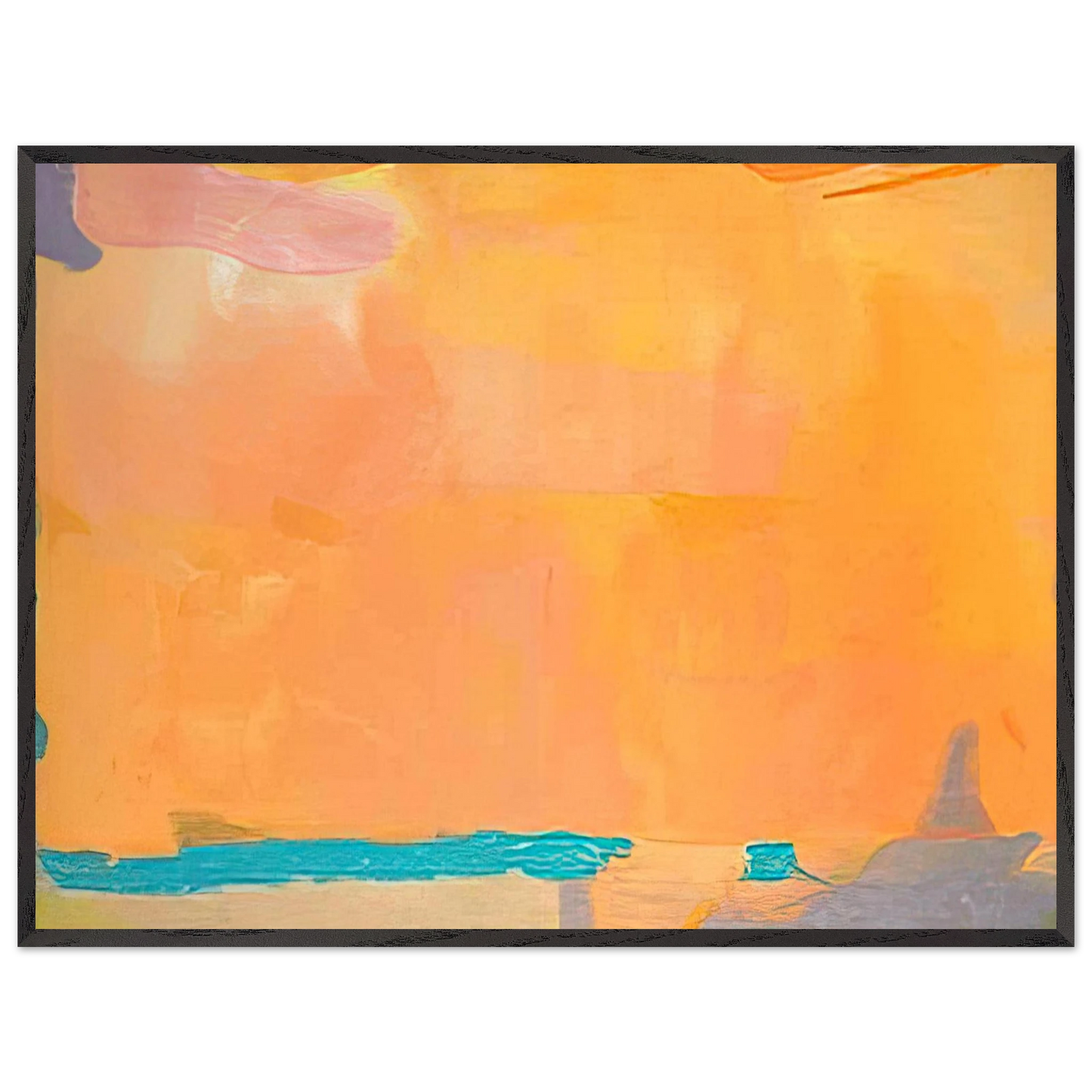 Helen Frankenthaler - Royal Fireworks - 1975 Wall art - 15x20 cm / 6x8 inches - Fine Art Poster - -