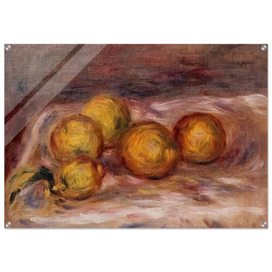 Lemons - Pierre-Auguste Renoir Acrylic Print - 70x100 cm / 28x40″ inches