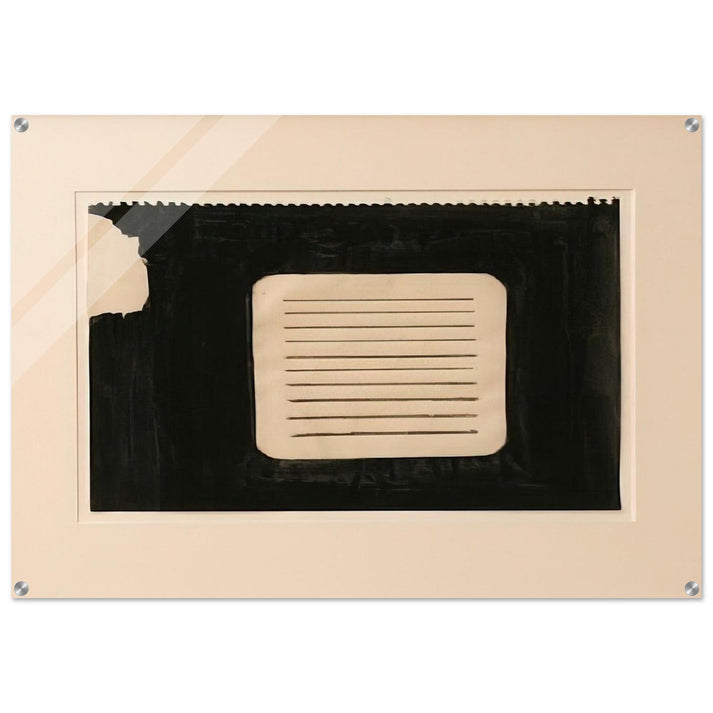 Untitled - 1962 - Donald Judd Acrylic Print - 70x100 cm / 28x40″ inches