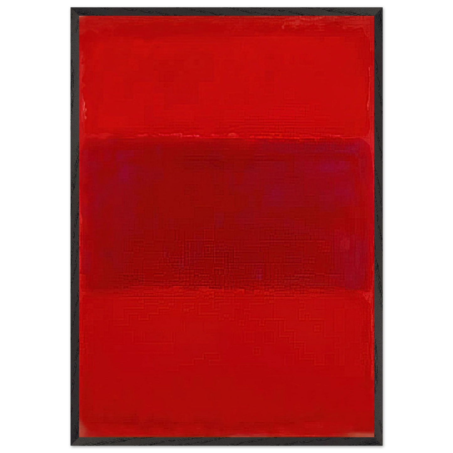 No301 - 1959 - Mark Rothko Framed Art Print – Black Wooden Frame - Default Title - -Framed Art Print