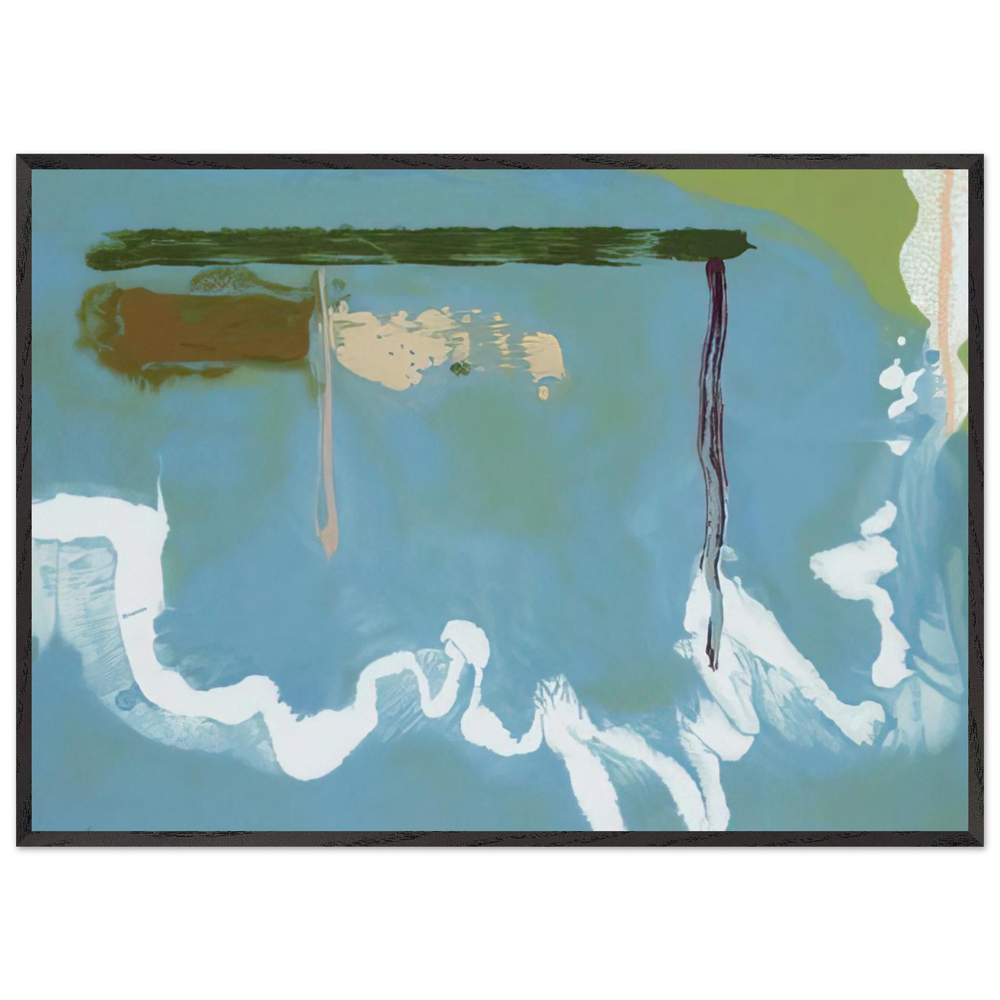 Helen Frankenthaler - Skywriting - 1997 Wall art - 30x45 cm / 12x18 inches - Fine Art Poster - -