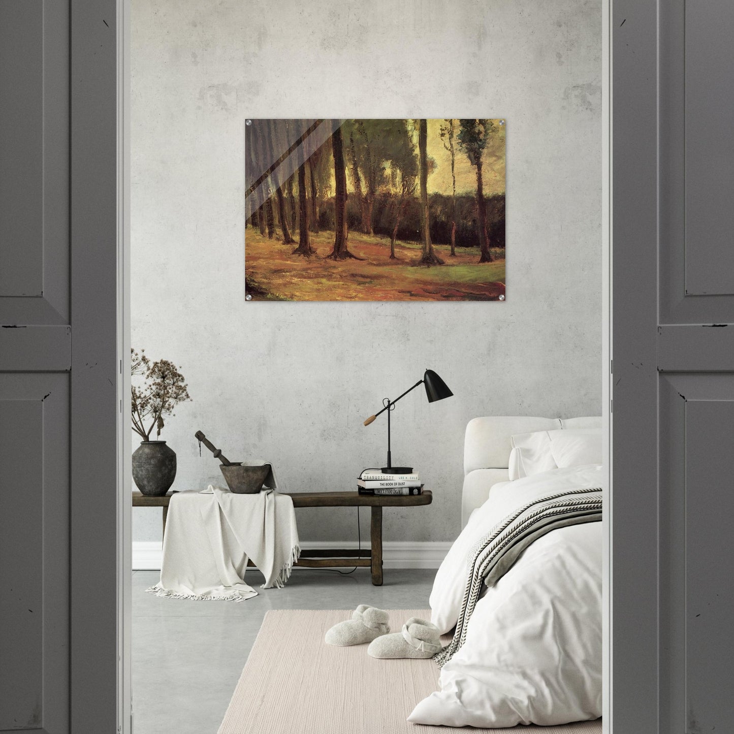 Edge of a Wood - Vincent van Gogh Acrylic Print - 70x100 cm / 28x40″ inches