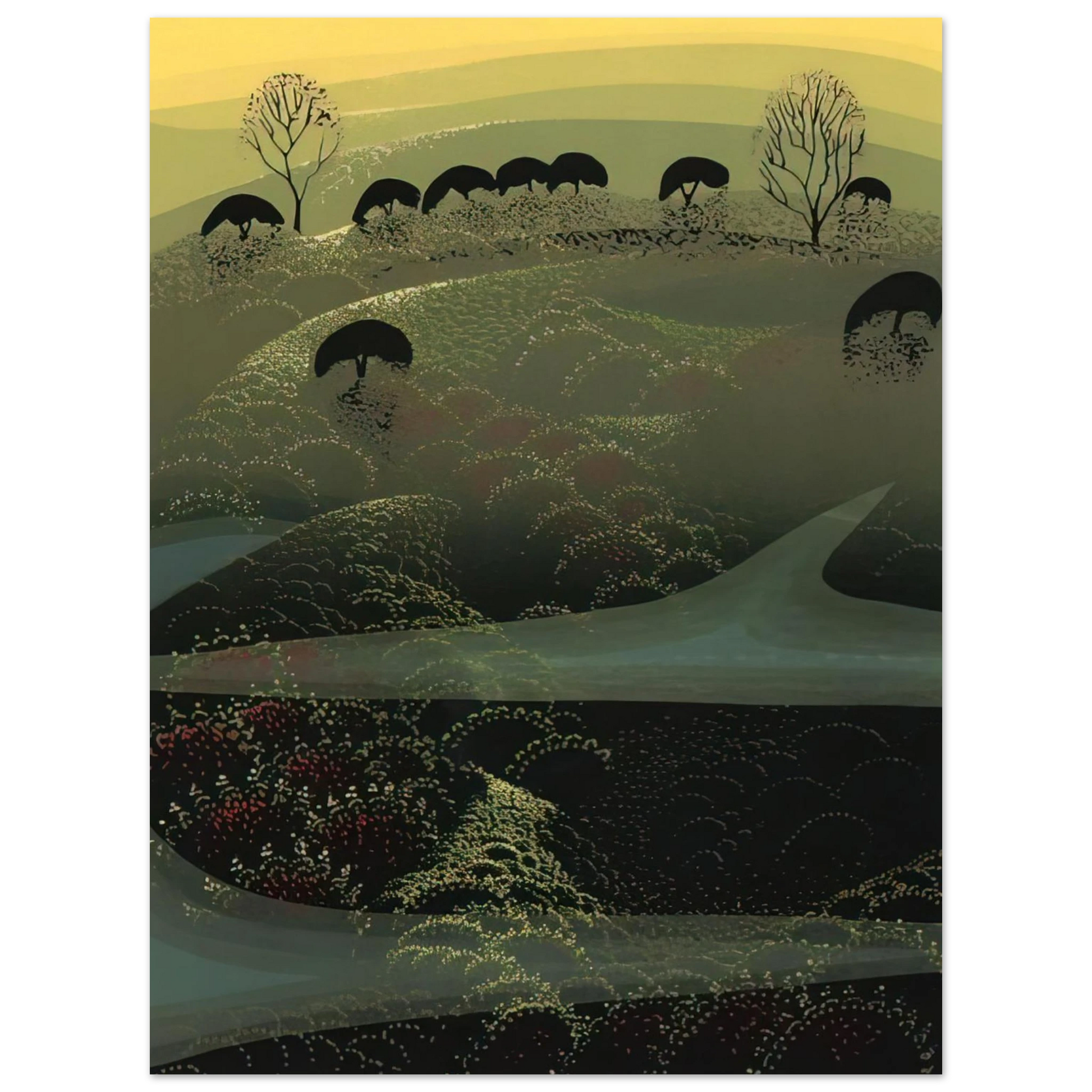 Eyvind Earle - California Miniature Fine Art Poster - Default Title