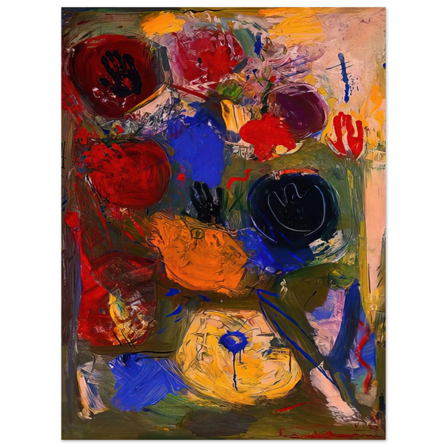 Hans Hofmann - The Third Hand Fine Art Poster - Default Title