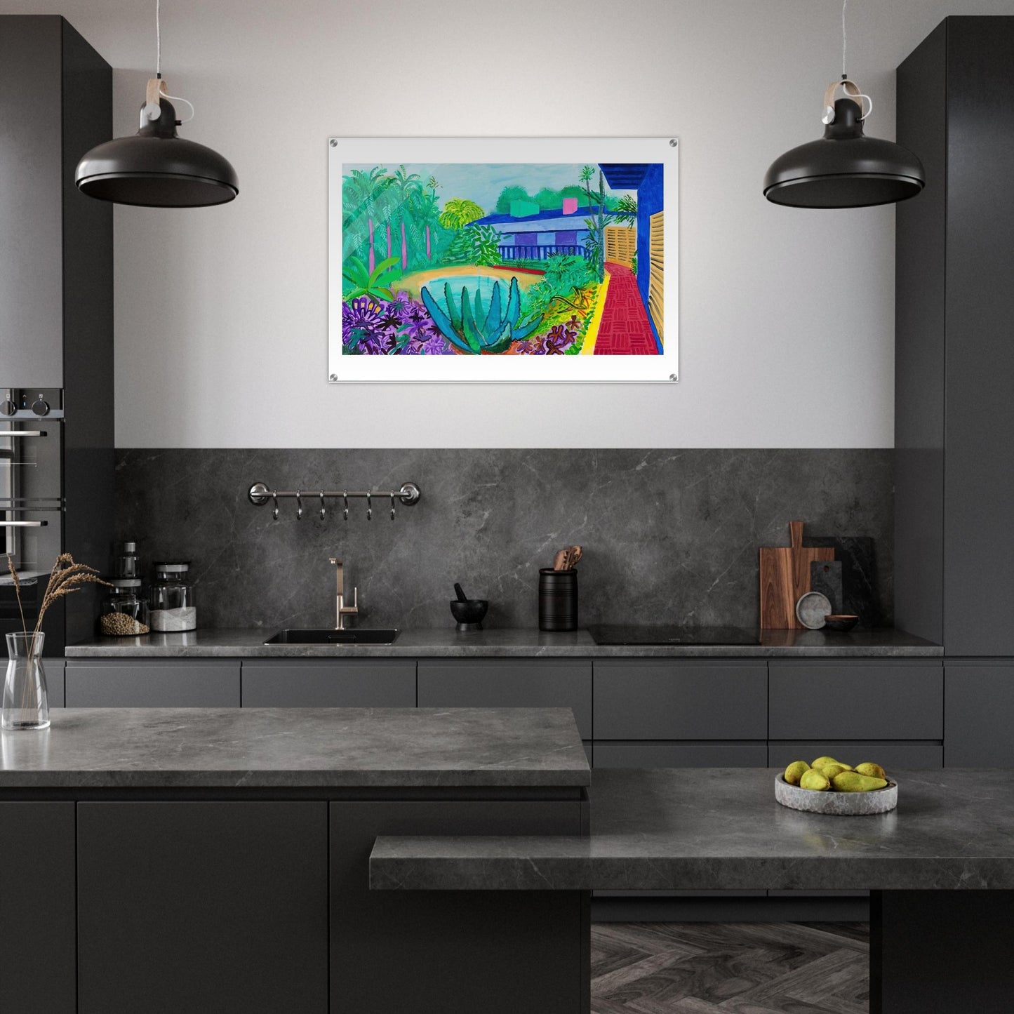 David Hockney - David Hockney Acrylic Print - 70x100 cm / 28x40″ inches | David Hockney Wall Art | David Hockney Prints