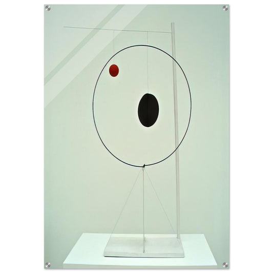 OBJECT WITH RED BALL 1931 - Alexander Calder Acrylic Print - 70x100 cm / 28x40″ inches