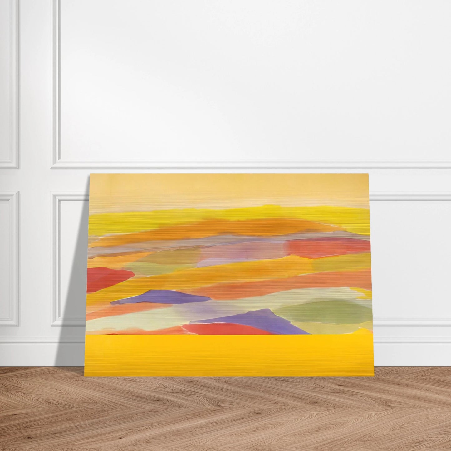 Revelation - 1979 - Ronnie Landfield Brushed Aluminum Print - 70x100 cm / 28x40 inches | Ronnie Landfield Aluminum Print | Ronnie Landfield Prints