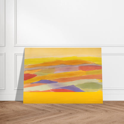 Revelation - 1979 - Ronnie Landfield Brushed Aluminum Print - 70x100 cm / 28x40 inches | Ronnie Landfield Aluminum Print | Ronnie Landfield Prints