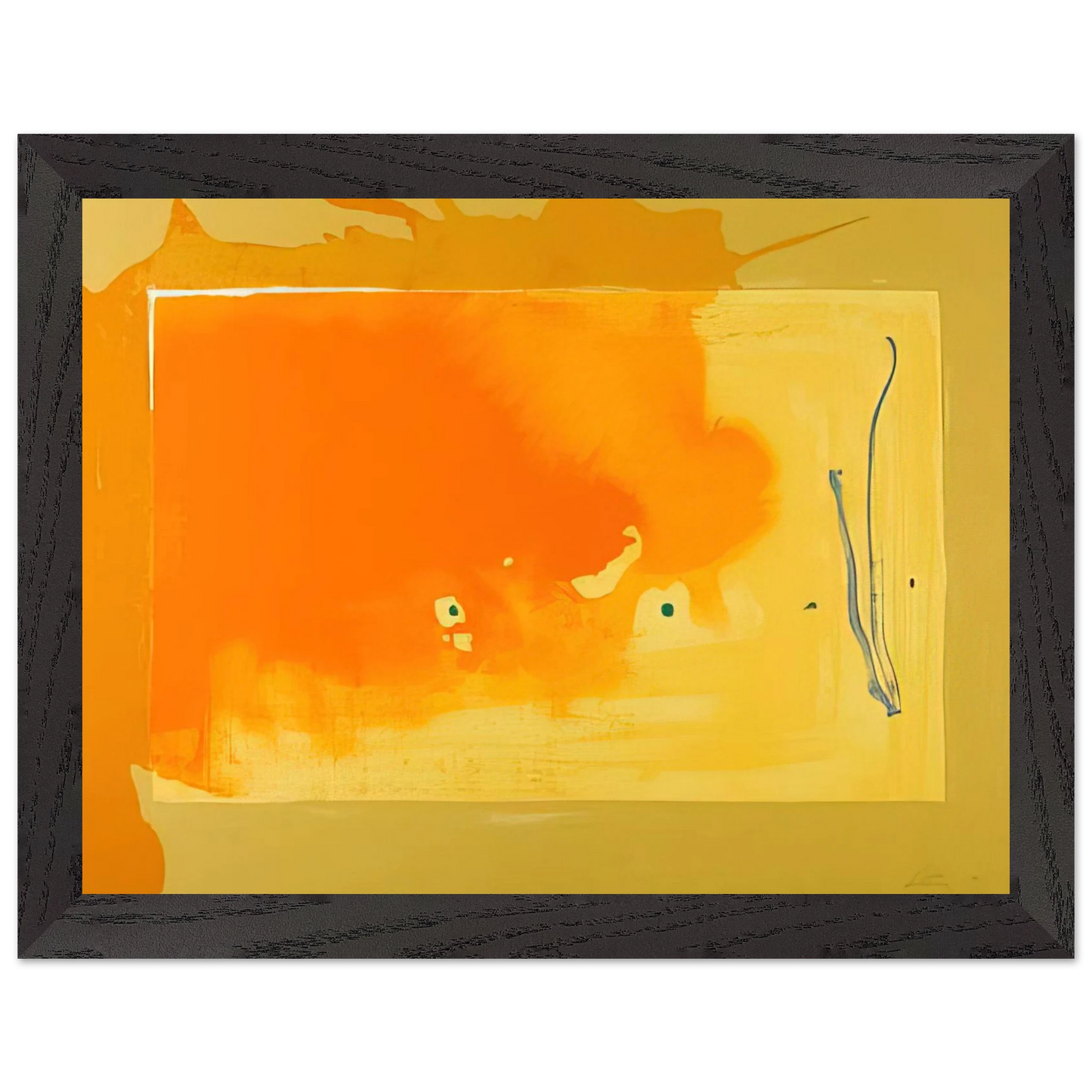 Helen Frankenthaler - Bilbao - 1998 Wall art - 28x43  cm / XL (11x17 inches) - Fine Art Poster - -