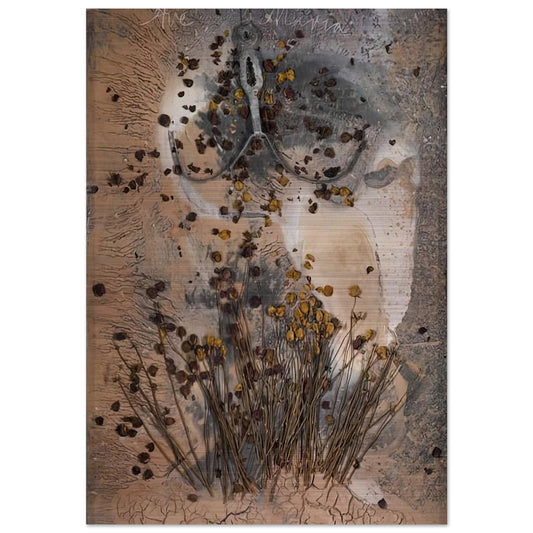 AVE MARIA 2007 - Anselm Kiefer Brushed Aluminum Print - 70x100 cm / 28x40 inches | Anselm Kiefer Aluminum Print | Anselm Kiefer Prints