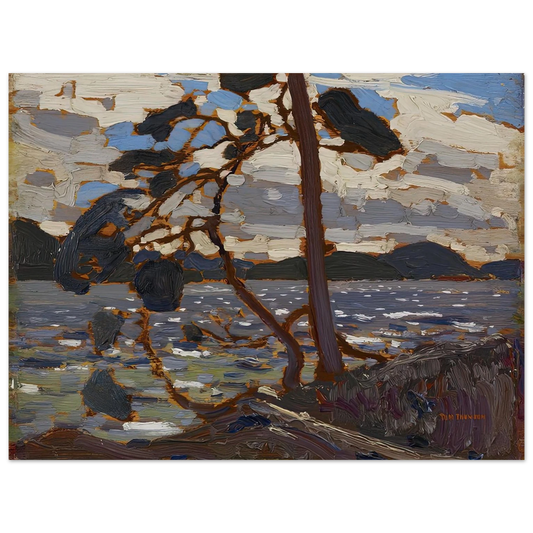 Tom Thomson - SKETCH FOR THE WEST WIND 1916 Fine Art Poster - Default Title