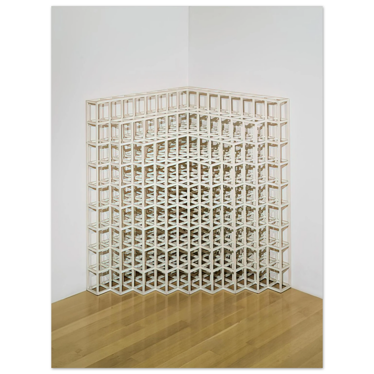 Sol LeWitt - Corner Piece No. 2 Fine Art Poster - Default Title