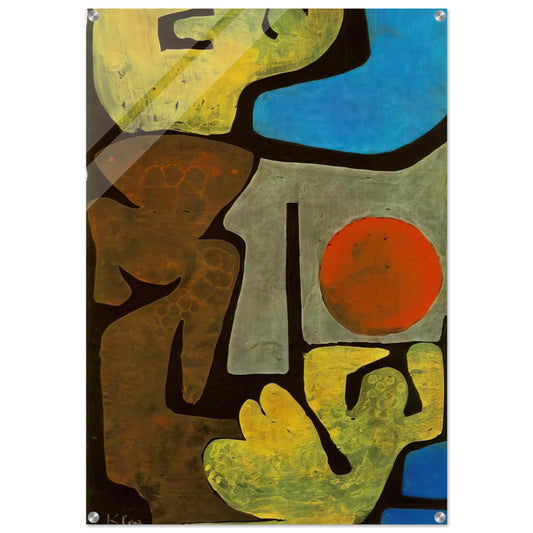 PARK OF IDOLS 1938 - Paul Klee Acrylic Print - 70x100 cm / 28x40″ inches