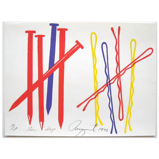 James Rosenquist - Ten Days Fine Art Poster - Default Title