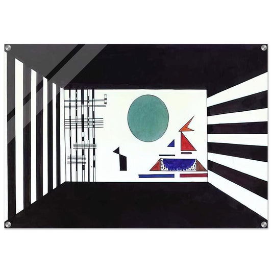 NOT_DETECTED_189367 - Wassily Kandinsky Acrylic Print - 70x100 cm / 28x40″ inches