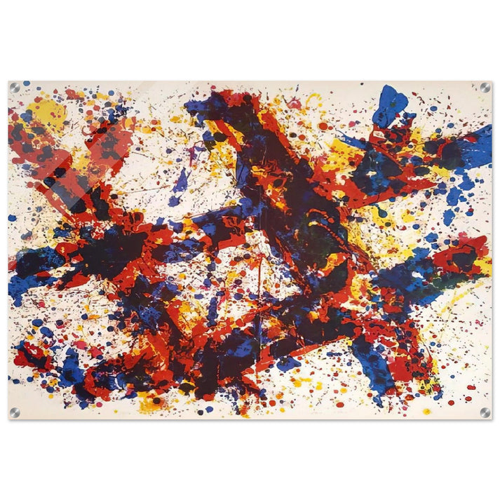 Firewood - Sam Francis Acrylic Print - 70x100 cm / 28x40″ inches