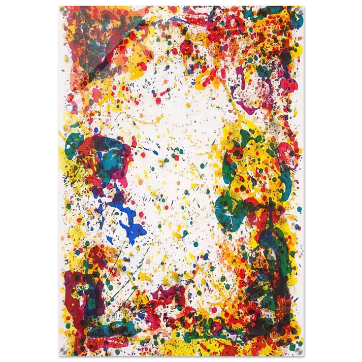Freshet - Sam Francis Acrylic Print - 70x100 cm / 28x40″ inches
