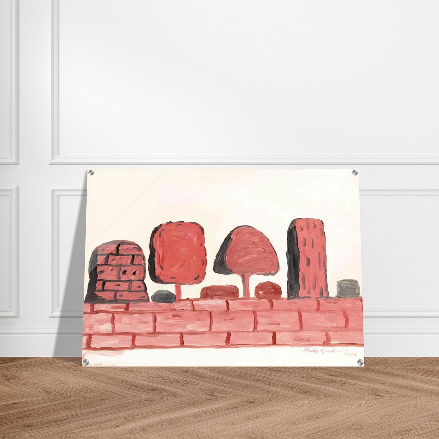 ROMA - Philip Guston Acrylic Print - 70x100 cm / 28x40″ inches