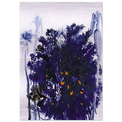 Moreton Bay Fig and Palm Trees - figurative - Brett Whiteley Brushed Aluminum Print - 70x100 cm / 28x40 inches | Brett Whiteley Aluminum Print | Brett Whiteley Prints