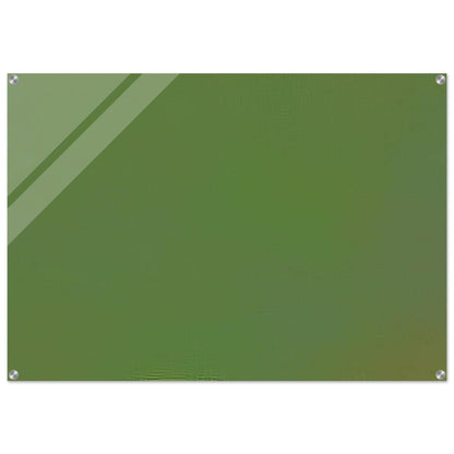 Microchromie vert-terre - Fernand Leduc Acrylic Print - 70x100 cm / 28x40″ inches