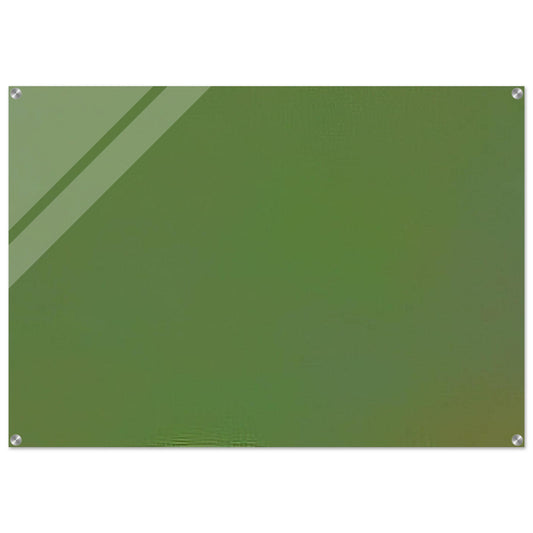 Microchromie vert-terre - Fernand Leduc Acrylic Print - 70x100 cm / 28x40″ inches