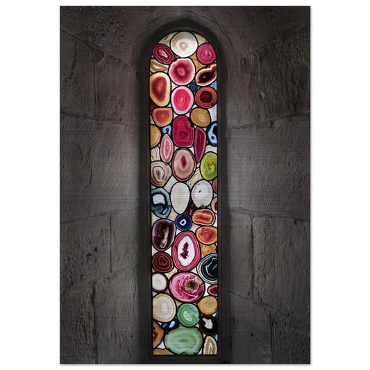 AHATFENSTER 2009 2 - Sigmar Polke Brushed Aluminum Print - 70x100 cm / 28x40 inches | Sigmar Polke Aluminum Print | Sigmar Polke Prints