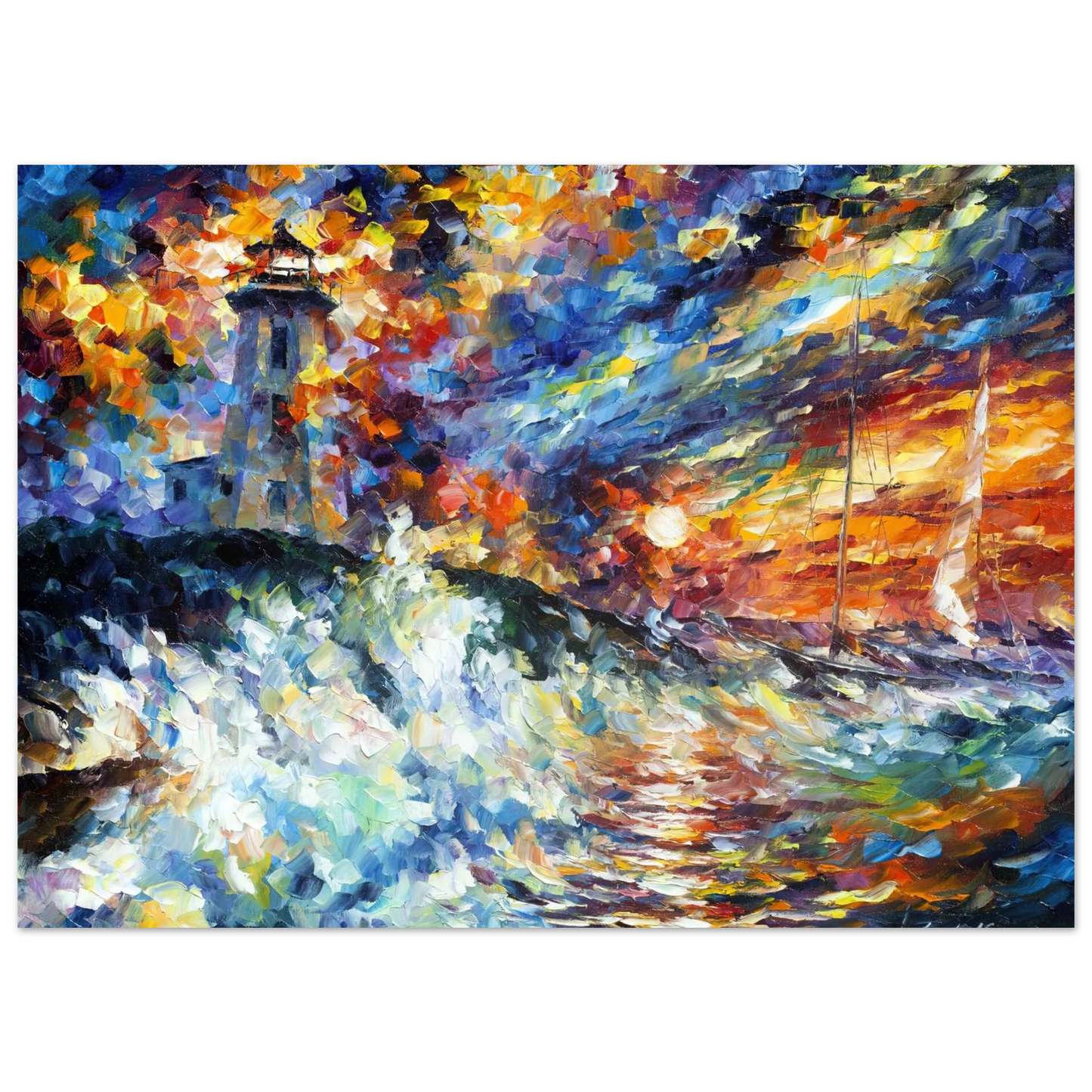 Leonid Afremov - Leonid Afremov Fine Art Poster - 75x100 cm / 30x40 inches