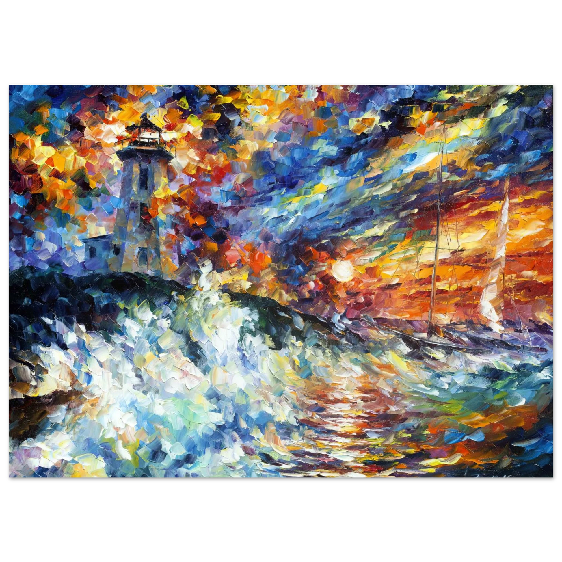 Leonid Afremov - Leonid Afremov Fine Art Poster - 75x100 cm / 30x40 inches