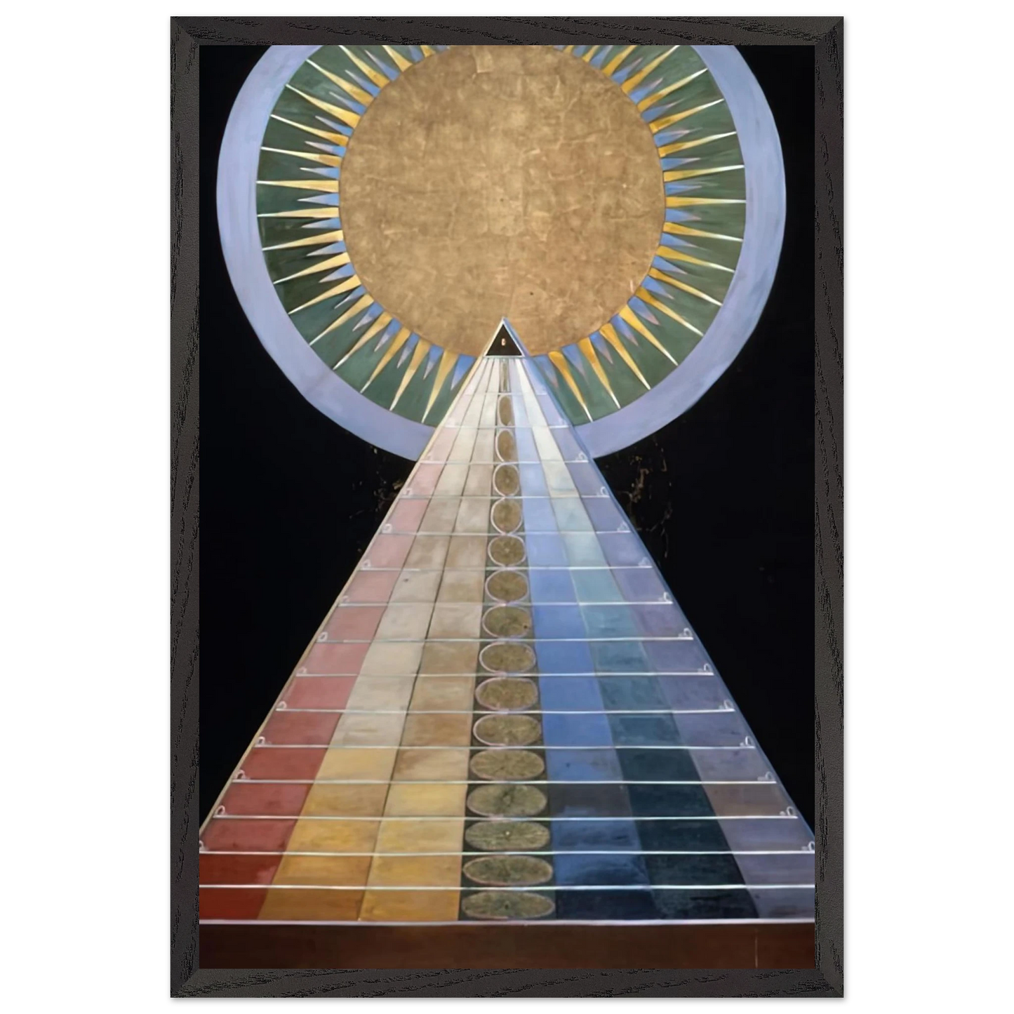 Hilma af Klint - ALTAR PAINTING 1915 Wall art - A3 (29.7 x 42  cm) - Fine Art Poster - -
