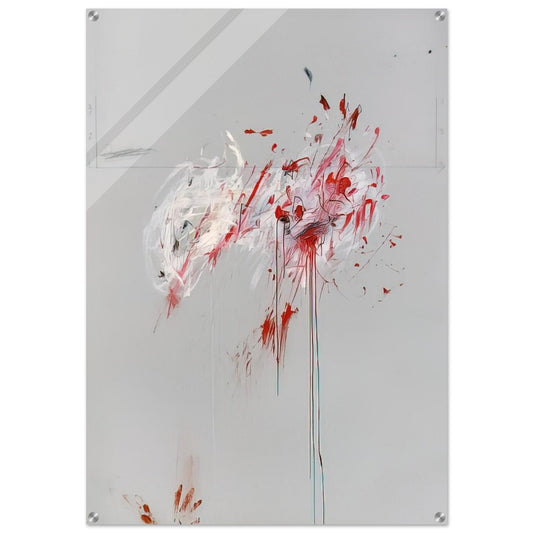Nine Discourses on Commodus, Part III - Cy Twombly Acrylic Print - 70x100 cm / 28x40″ inches