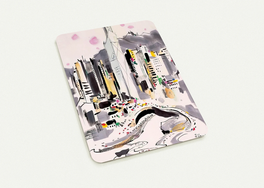 Hong Kong - 1997 By Wu Guanzhong Pack of 10 Post Cards | Wu Guanzhong Post Cards | A6 (10.5 x 14.8 cm) - 4.1 x 5.8 inches