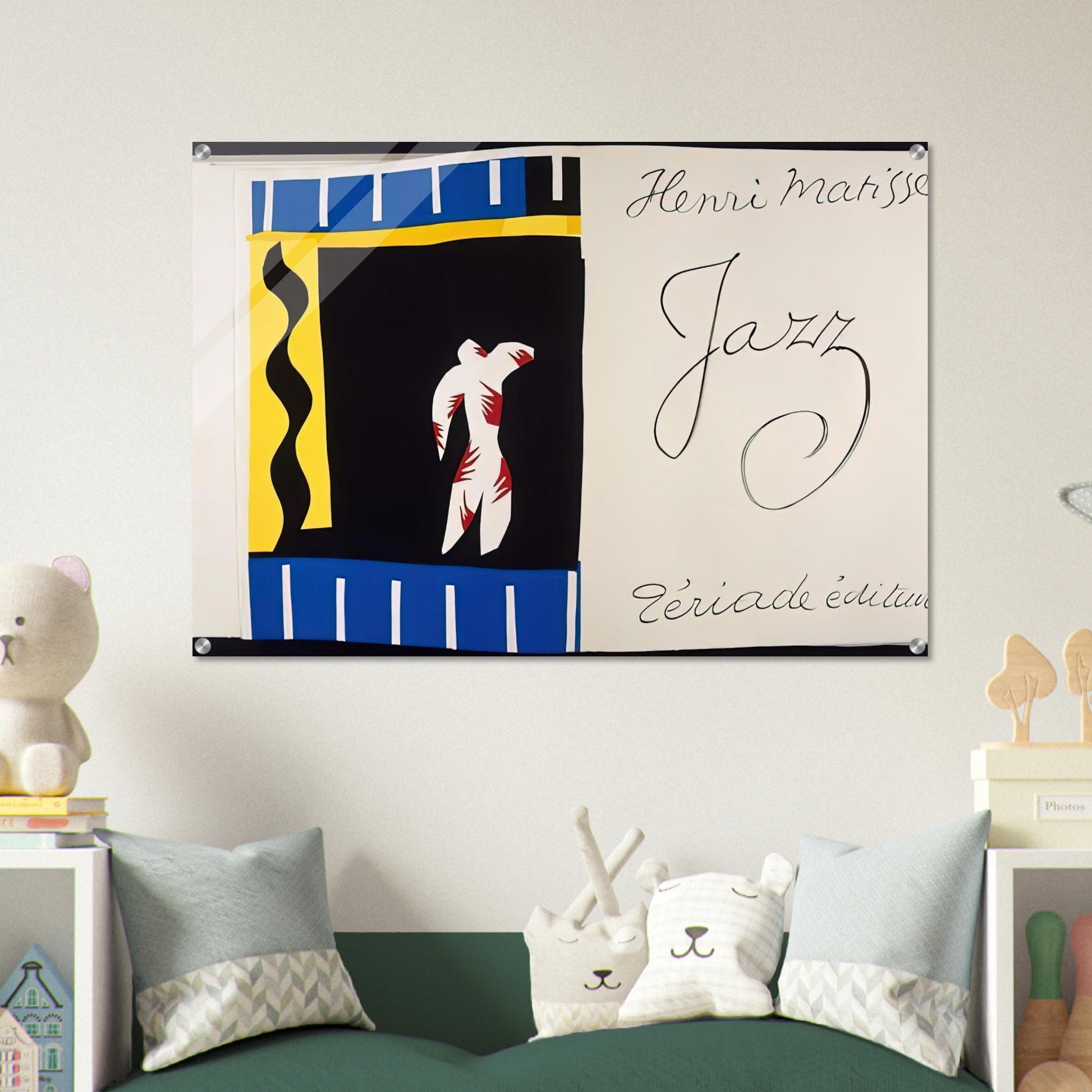 JAZZ BOOK 1947 - Henri Matisse Acrylic Print - 70x100 cm / 28x40″ inches | Henri Matisse Wall Art | Henri Matisse Prints