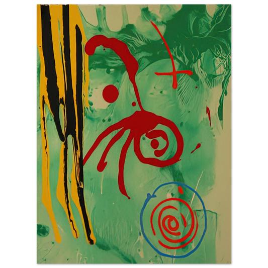 John Hoyland - The Gnome - 2005 Fine Art Poster - Default Title