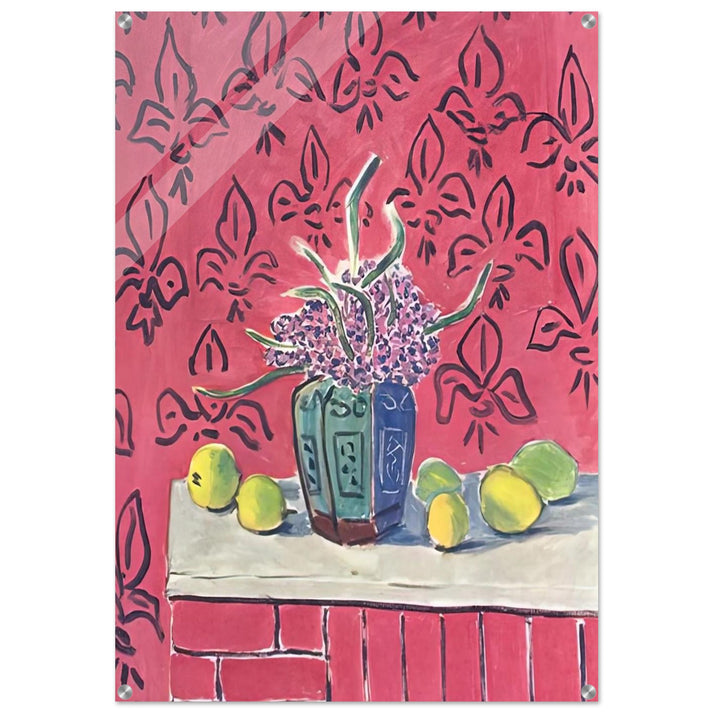 STILL LIFE WITH LEMONS 1943 - Henri Matisse Acrylic Print - 70x100 cm / 28x40″ inches