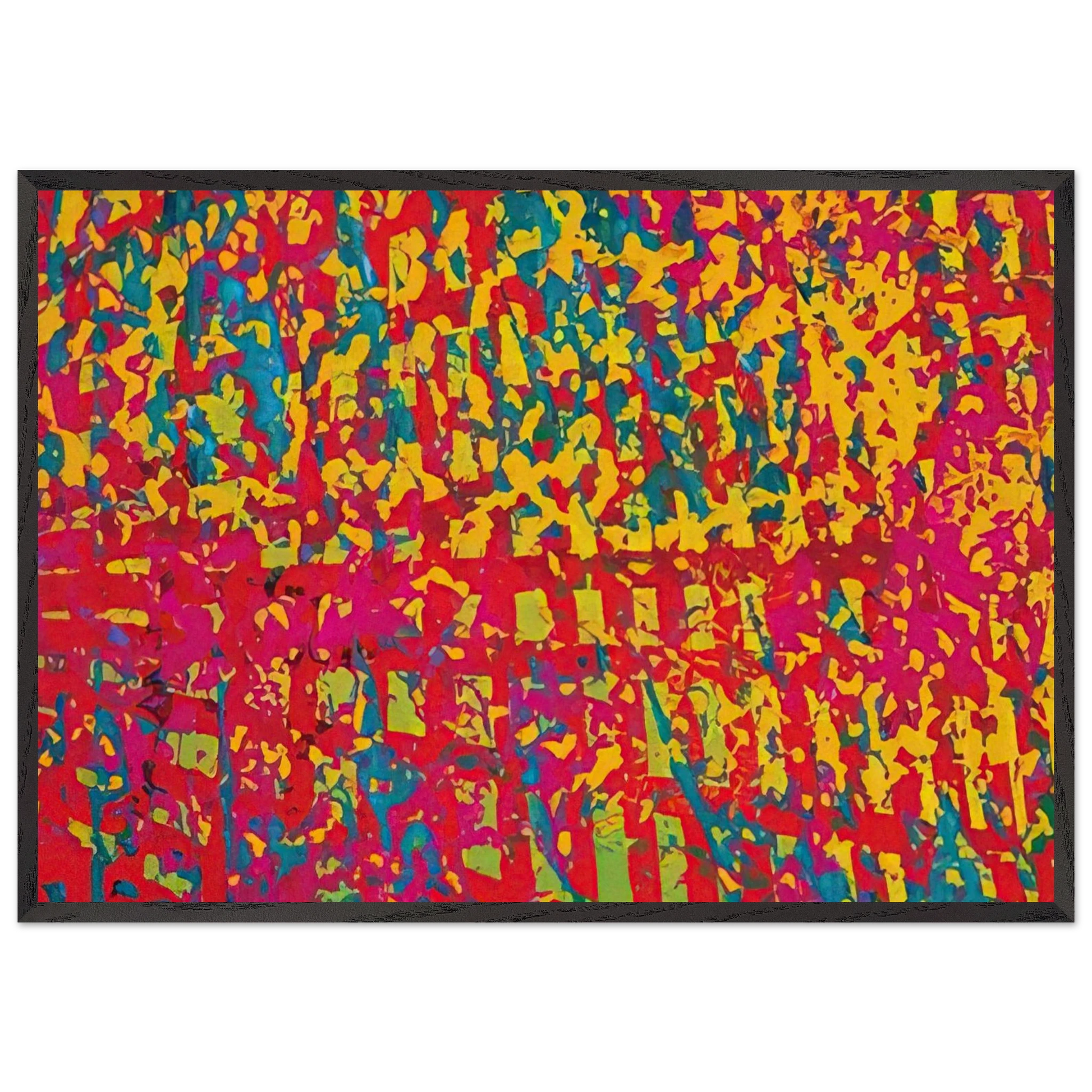 LUDORFF - Gerhard Richter Framed Art Print – Black Wooden Frame - Default Title - -Framed Art Print