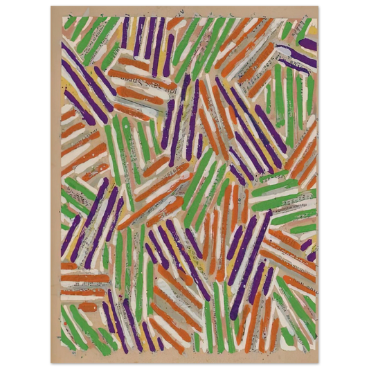 Jasper Johns - UNTITLED ULAE S13 Fine Art Poster - Default Title