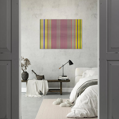 Halifax - 1969 - Gene Davis Brushed Aluminum Print - 70x100 cm / 28x40 inches | Gene Davis Aluminum Print | Gene Davis Prints