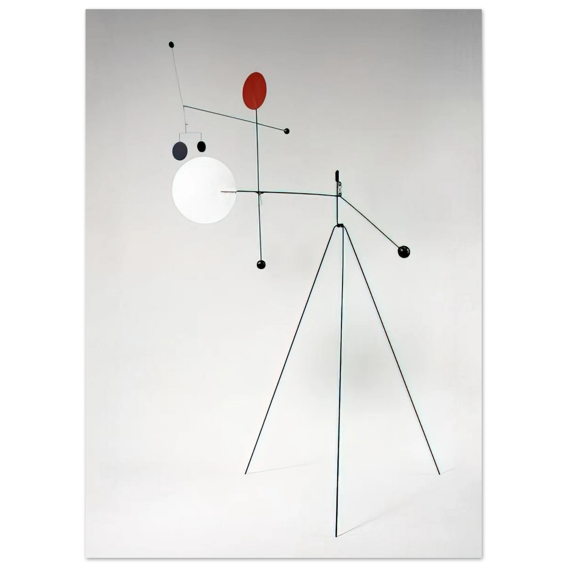Alexander Calder - UNTITLED 1934 Fine Art Poster - 40x60 cm / 16x24 inches