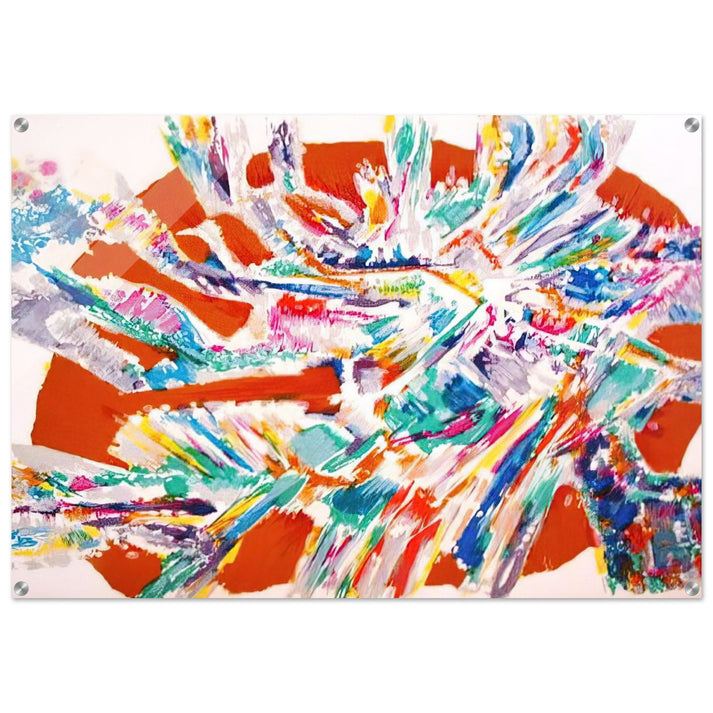 L'Apparition a Marie de Magdala - 1978 - Alfred Manessier Acrylic Print - 70x100 cm / 28x40″ inches