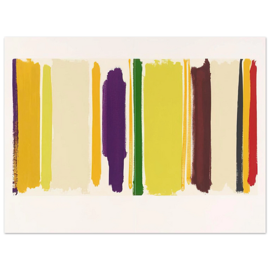 Patrick Heron - Untitled From The Shapes of Colour - 1978 Fine Art Poster - Default Title