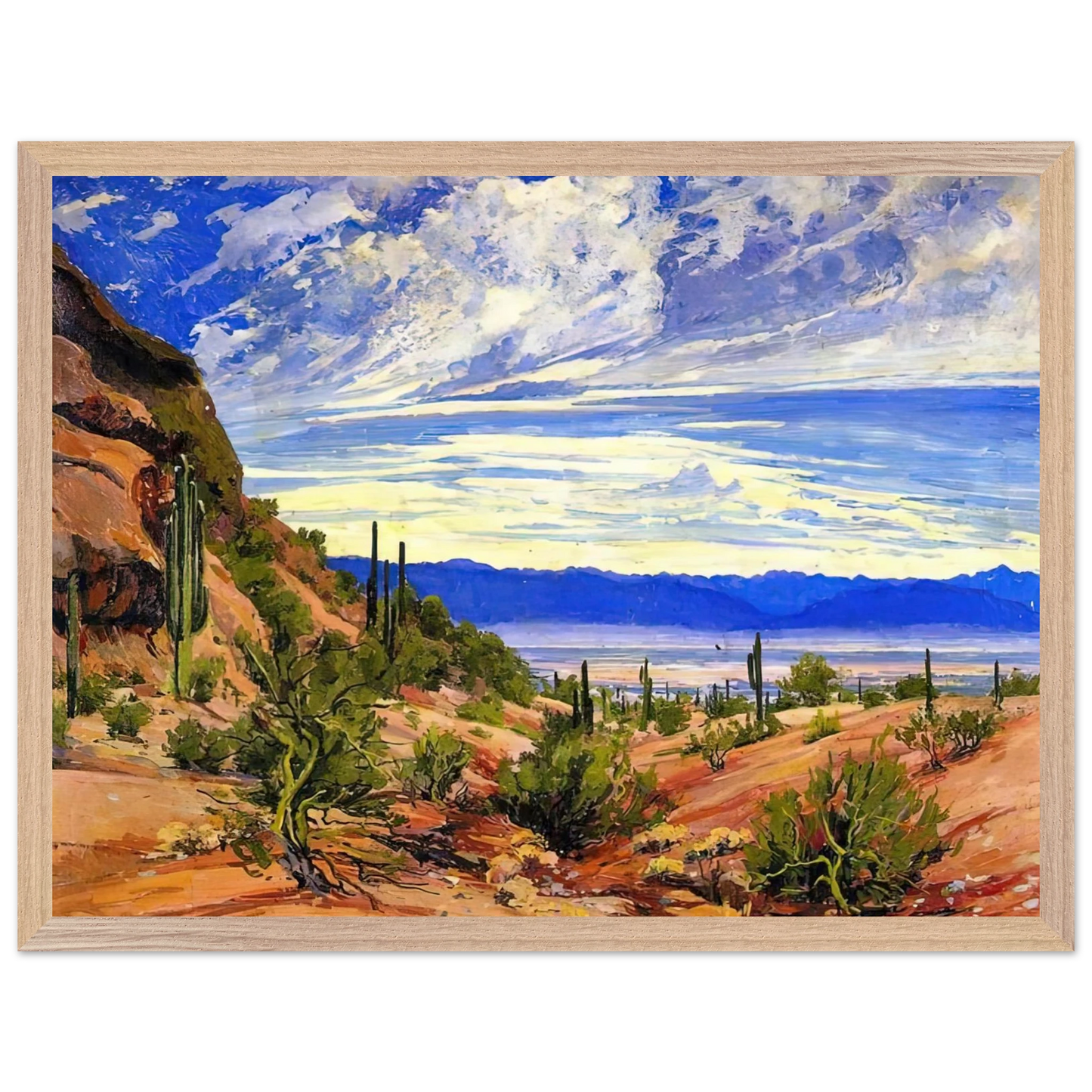 Maynard Dixon - WASHOE WICKIUP 1919 Wall art - A1 (59.4 x 84.1  cm) - Fine Art Poster - -