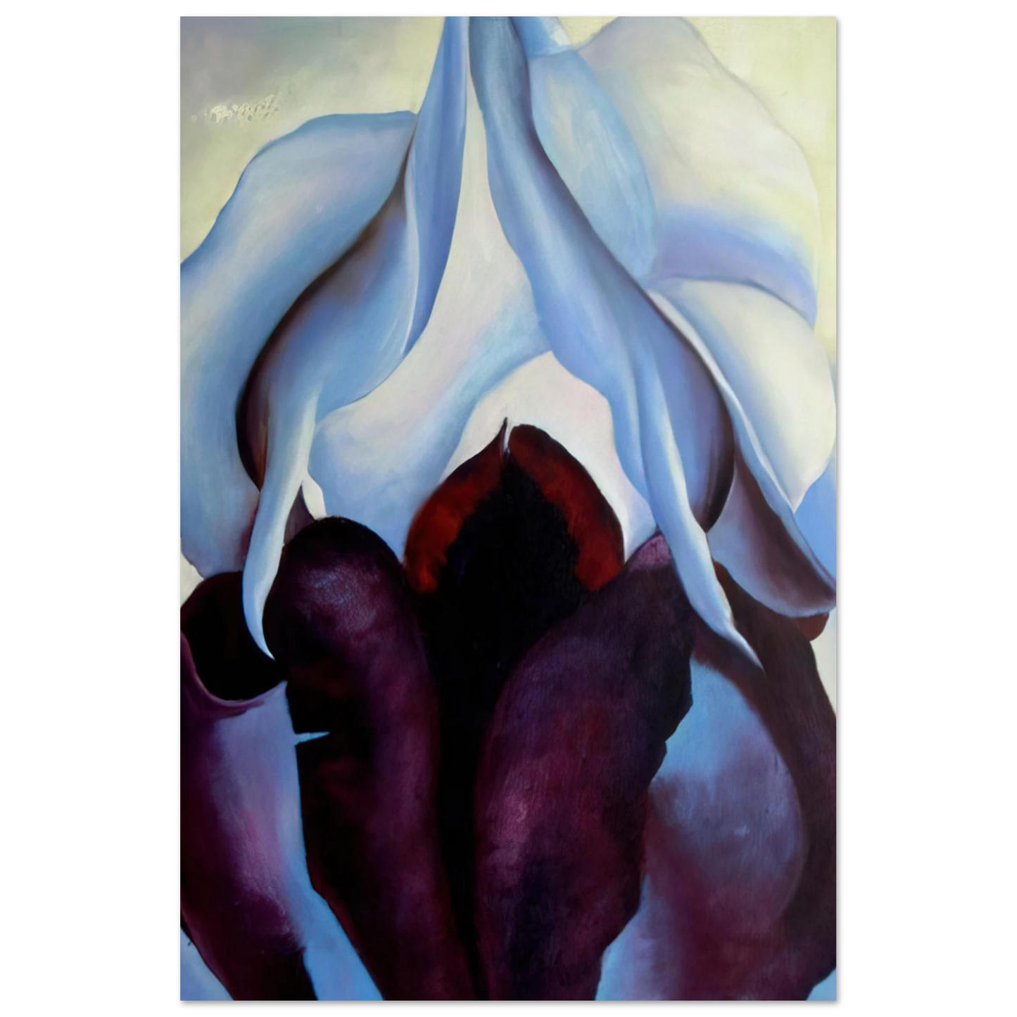 Georgia O'Keeffe - Flower of Life Fine Art Poster - 75x100 cm / 30x40 inches