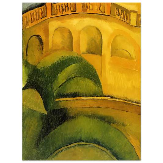 Raoul Dufy - ARCADES AT L ESTAQUE 1908 Fine Art Poster - Default Title