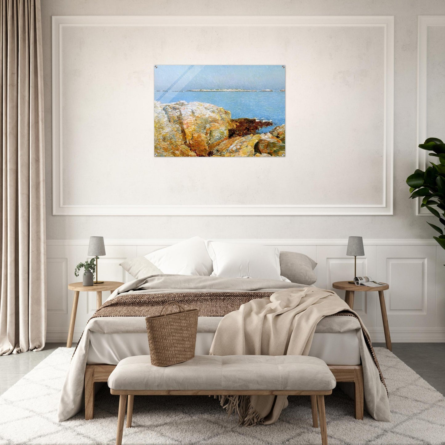 Duck Island - Childe Hassam Acrylic Print - 70x100 cm / 28x40″ inches | Childe Hassam Wall Art | Childe Hassam Prints