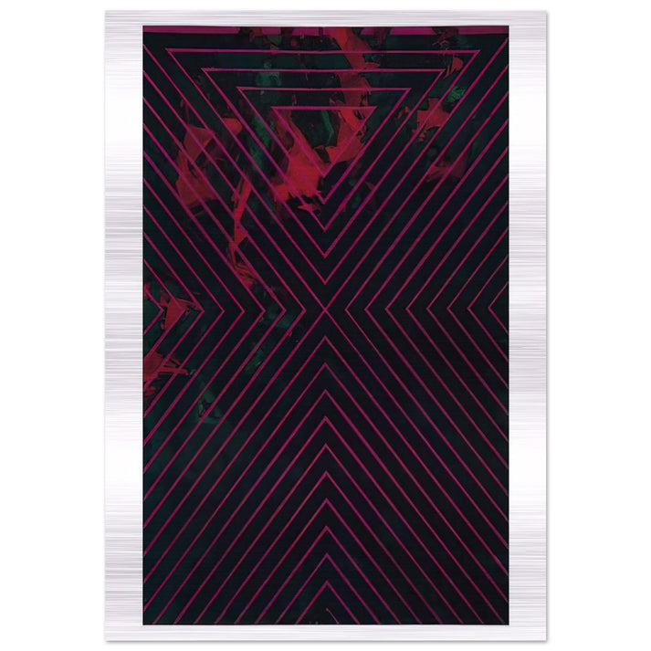 1418 1986 - Luis Feito Brushed Aluminum Print - 70x100 cm / 28x40 inches | Luis Feito Aluminum Print | Luis Feito Prints