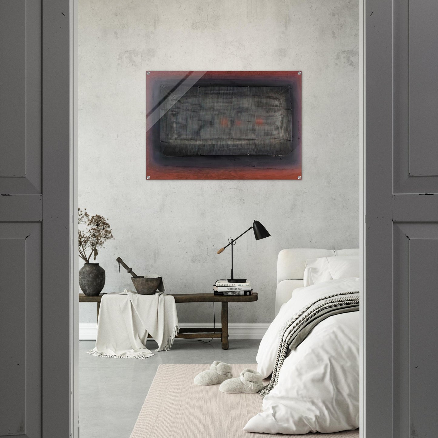 Espejismo - Art Informel - Manuel Rivera Acrylic Print - 70x100 cm / 28x40″ inches | Manuel Rivera Wall Art | Manuel Rivera Prints