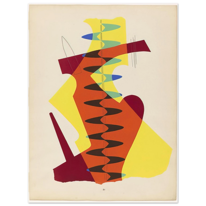 Man Ray - THE MEETING FROM THE PORTFOLIO REVOLVING DOORS 1926  75x100 cm / 30x40inches Fine Art Poster